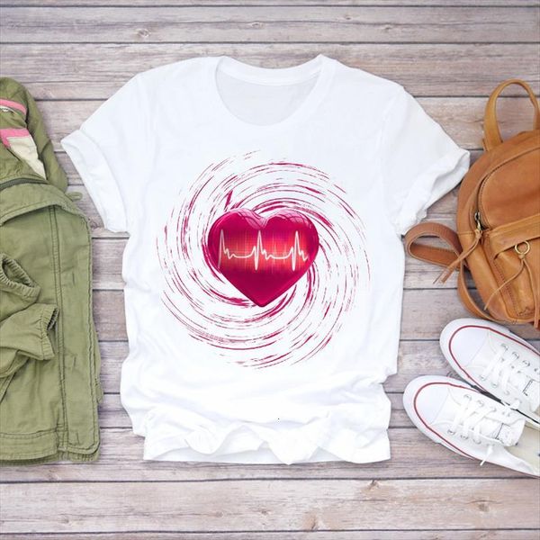 men 90s cartoon heartbeat mens love cute short sleeve clothes lady t shirts ladies graphic female tee, White;black
men 90s cartoon heartbeat mens love cute short sleeve clothes lady t shirts ladies graphic female tee, White;black