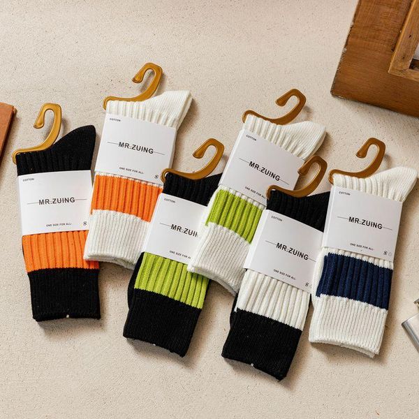 men's socks 10 pairs autumn winter thick color matching thickening fashion sports cotton, Black 
men's socks 10 pairs autumn winter thick color matching thickening fashion sports cotton, Black
