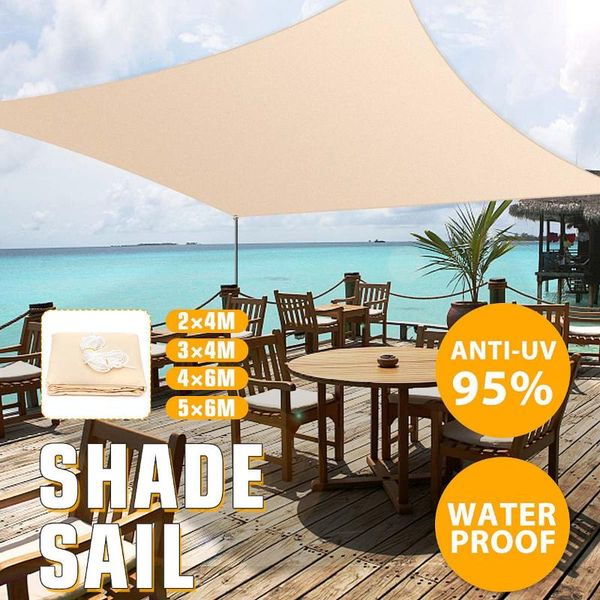 waterproof awning sunshade sun shade sail for outdoor garden beach camping patio pool canopy tent shelter with rope
waterproof awning sunshade sun shade sail for outdoor garden beach camping patio pool canopy tent shelter with rope