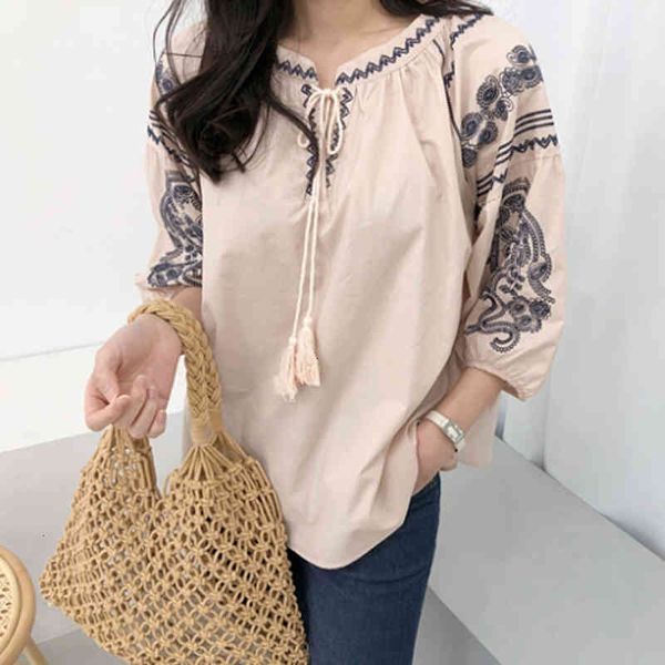 women's jackets lantern long sleeve women blouse shirts vintage pink cotton floral embroidery pullover casual 2t7z, Black;brown
women's jackets lantern long sleeve women blouse shirts vintage pink cotton floral embroidery pullover casual 2t7z, Black;brown