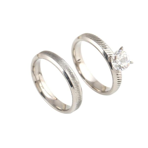 wedding rings stainless steel silver color ring for women jewelry fashion, Slivery;golden
wedding rings stainless steel silver color ring for women jewelry fashion, Slivery;golden