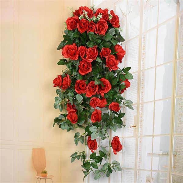 artificial flower rattan fake plant vine decoration wall hanging roses home decor accessories wedding decorative wreath flowers & wreaths
artificial flower rattan fake plant vine decoration wall hanging roses home decor accessories wedding decorative wreath flowers & wreaths