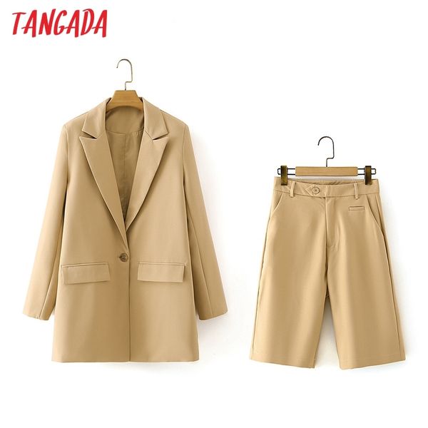 elegant women's solid khaki blazer fashion 2 piece set suit and shorts da97 210416, White
elegant women's solid khaki blazer fashion 2 piece set suit and shorts da97 210416, White
