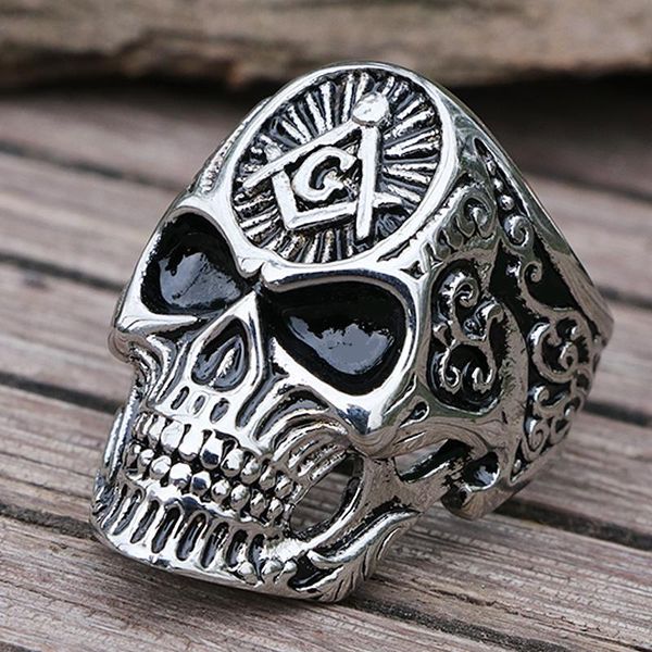 vintage ason skull ring stainless steel knight templar biker masonic men goth punk drop size 7-15 cluster rings, Golden;silver
vintage ason skull ring stainless steel knight templar biker masonic men goth punk drop size 7-15 cluster rings, Golden;silver