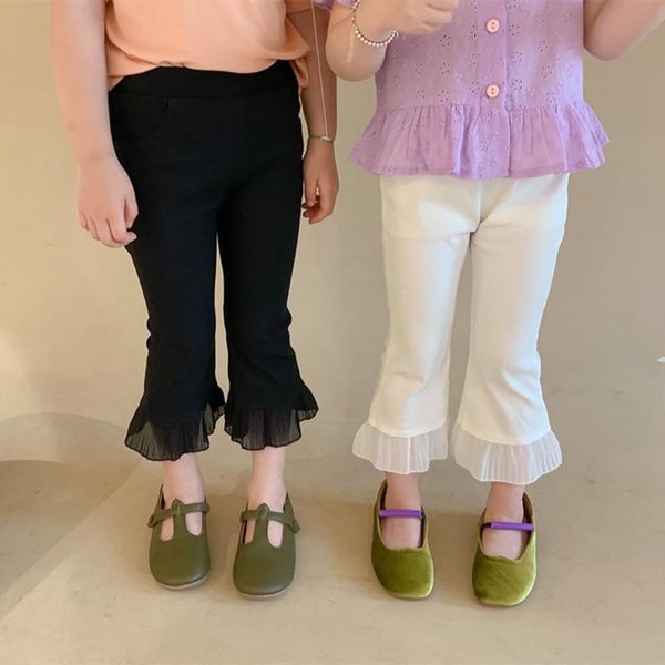 trousers 2021 summer baby girls calf-length pants chiffon ruffles korean style solid color kids elastic, Blue
trousers 2021 summer baby girls calf-length pants chiffon ruffles korean style solid color kids elastic, Blue