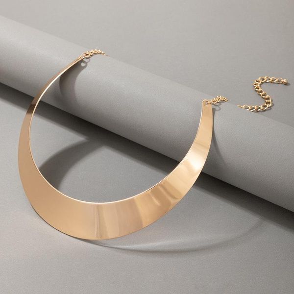 pendant necklaces uodcm european and american jewelry fashion punk fan trend metal exaggerated gold semicircle collar necklace ccollar, Silver
pendant necklaces uodcm european and american jewelry fashion punk fan trend metal exaggerated gold semicircle collar necklace ccollar, Silver