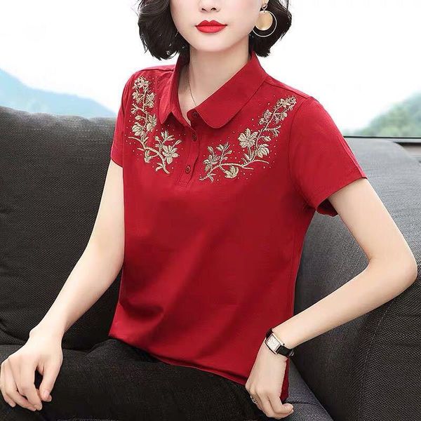 summer middle aaged women slim casual fashion elegant blouse female loose elastic v-neck shirt pullover w72 women's blouses & shir, White
summer middle aaged women slim casual fashion elegant blouse female loose elastic v-neck shirt pullover w72 women's blouses & shir, White