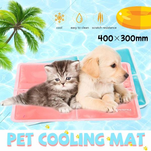kennels & pens 40x30cm pet dog cat cool mat self cooling gel pad bed mattress heat relief non-toxic
kennels & pens 40x30cm pet dog cat cool mat self cooling gel pad bed mattress heat relief non-toxic
