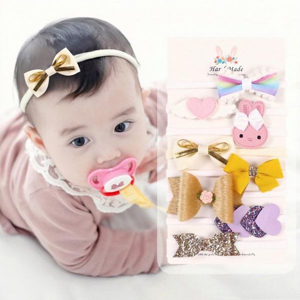 hair accessories 8pcs/set cute bow baby headband elastic bowknot hairband for children kids toddler headwear, Slivery;white
hair accessories 8pcs/set cute bow baby headband elastic bowknot hairband for children kids toddler headwear, Slivery;white