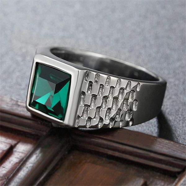 wedding rings green crystal men's ring business style fashion geometry jewelry hand accessories size 6-11, Slivery;golden
wedding rings green crystal men's ring business style fashion geometry jewelry hand accessories size 6-11, Slivery;golden