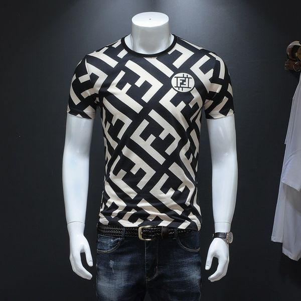 fashion t shirts men's short sleeve round neck large 2021 summer trend half 3d printed, White;black
fashion t shirts men's short sleeve round neck large 2021 summer trend half 3d printed, White;black