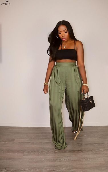 women's pants & capris fashion women solid mid waist loose straight wide leg long maxi with pockets office lady vintage trousers summer, Black;white
women's pants & capris fashion women solid mid waist loose straight wide leg long maxi with pockets office lady vintage trousers summer, Black;white