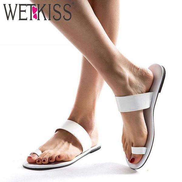 slippers wetkiss plus size 48 white women slides flip flop woman casual shoes beach female flat mules girl summer, Black
slippers wetkiss plus size 48 white women slides flip flop woman casual shoes beach female flat mules girl summer, Black
