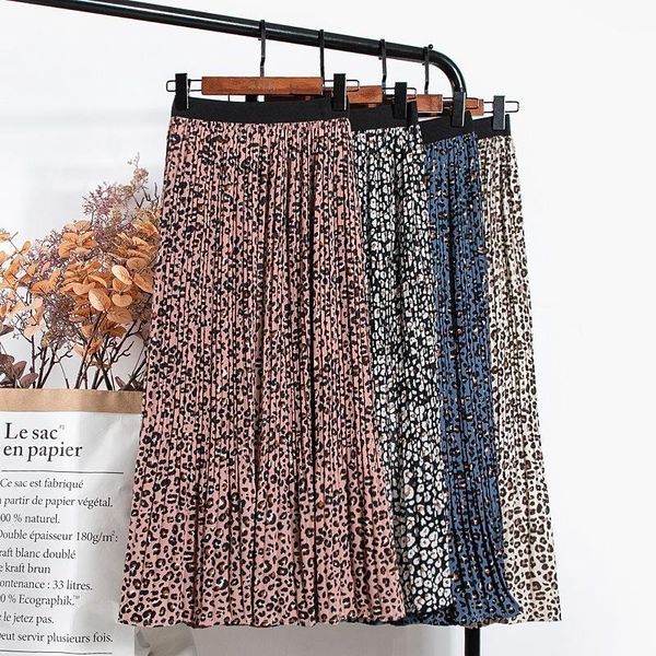 skirts spring retro chiffon leopard print women high elastic waist slong pleated skirt, Black
skirts spring retro chiffon leopard print women high elastic waist slong pleated skirt, Black