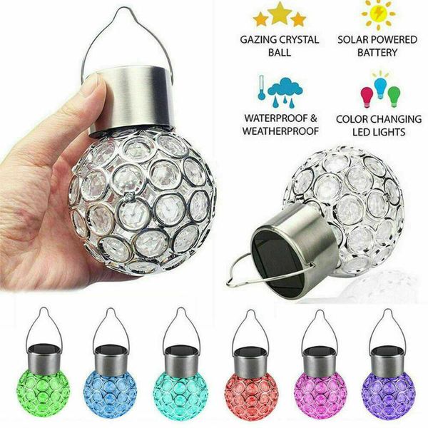 solar lamps led power crystal hanging ball lights colour changing energy for garden decoration outdoor lamp
solar lamps led power crystal hanging ball lights colour changing energy for garden decoration outdoor lamp