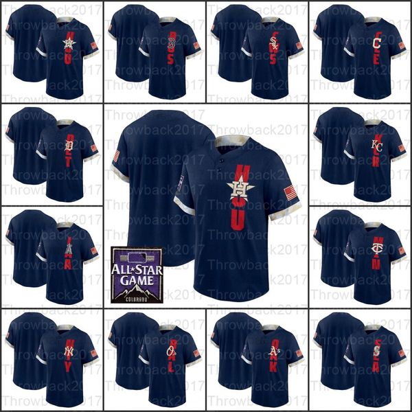 custom 2021 all star game navy coolbase baseball jersey double stitched embroidery men women youth jerseys, Blue;black
custom 2021 all star game navy coolbase baseball jersey double stitched embroidery men women youth jerseys, Blue;black