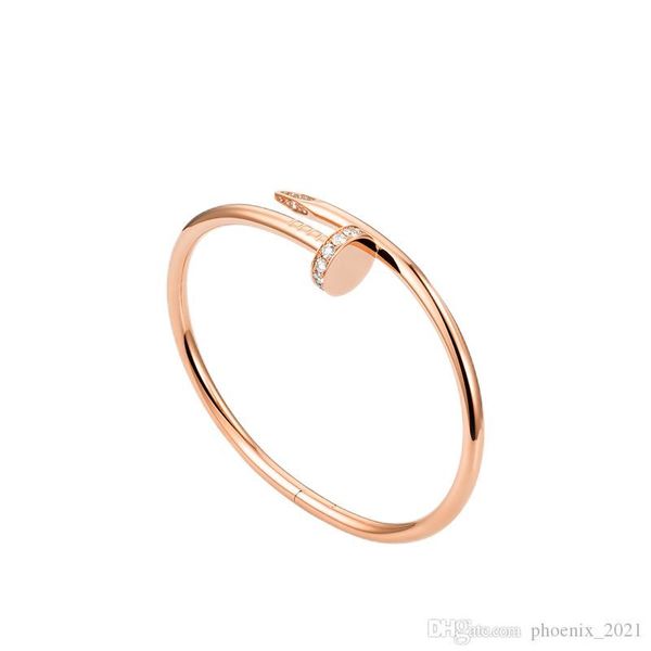 nail bracelet designer bracelets luxury jewelry women bangle diamonds 2020 classic titanium steel alloy gold-plated craft gold/silver/rose n, Black
nail bracelet designer bracelets luxury jewelry women bangle diamonds 2020 classic titanium steel alloy gold-plated craft gold/silver/rose n, Black