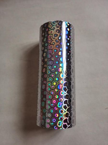 other arts and crafts stamping foil holographic silver ring round pattern press on paper or plastic heat transfer film 16cm x 120m
other arts and crafts stamping foil holographic silver ring round pattern press on paper or plastic heat transfer film 16cm x 120m
