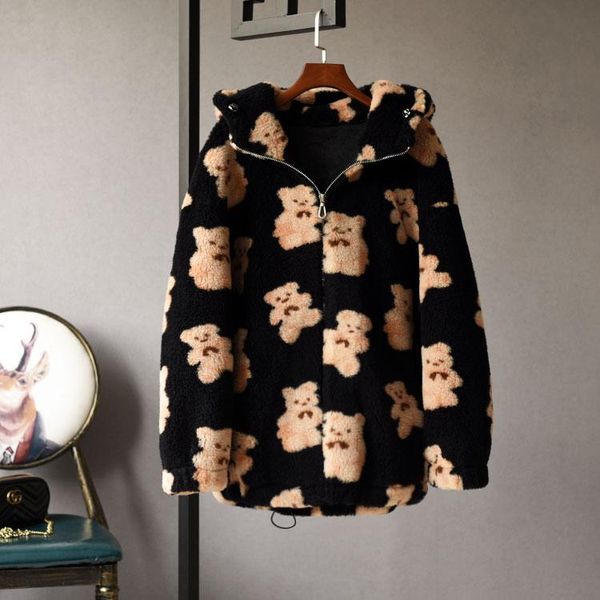 Women's Fur & Faux 2021 Autumn Winter Women Thick Natural Sheep Coat Lady Real Shearling Jacket Female Stand Collar Outerwear O174, Black
Women's Fur & Faux 2021 Autumn Winter Women Thick Natural Sheep Coat Lady Real Shearling Jacket Female Stand Collar Outerwear O174, Black