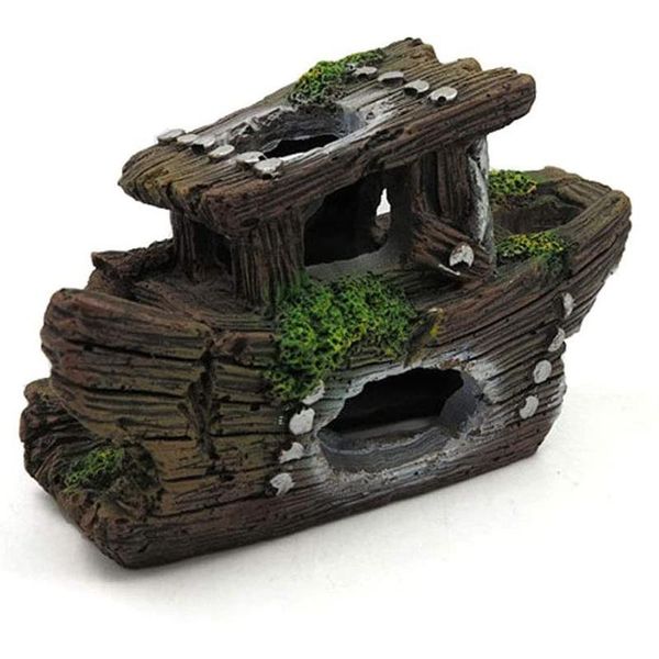 aquarium shipwreck decorations fish tank ornaments, resin sunken ship decor, hideout for betta
aquarium shipwreck decorations fish tank ornaments, resin sunken ship decor, hideout for betta