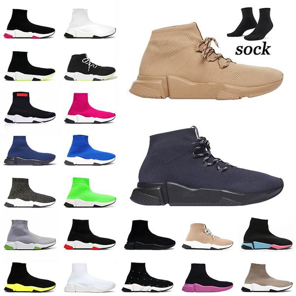 wholesale mens fashion casual sock shoes womens high low breathable boots triple black all white navy grey yellow pink platform sneakers tr
wholesale mens fashion casual sock shoes womens high low breathable boots triple black all white navy grey yellow pink platform sneakers tr