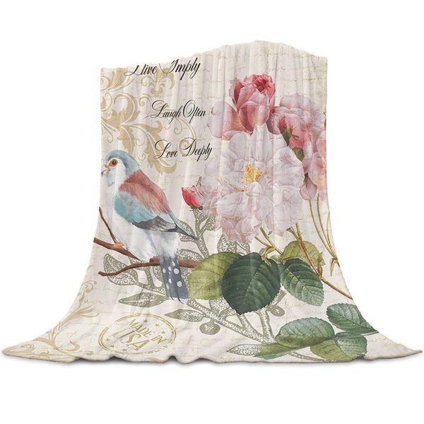 blankets vintage letter bird rose flower retro light thin flannel blanket custom warm soft throw on sofa bed travel bedspread
blankets vintage letter bird rose flower retro light thin flannel blanket custom warm soft throw on sofa bed travel bedspread