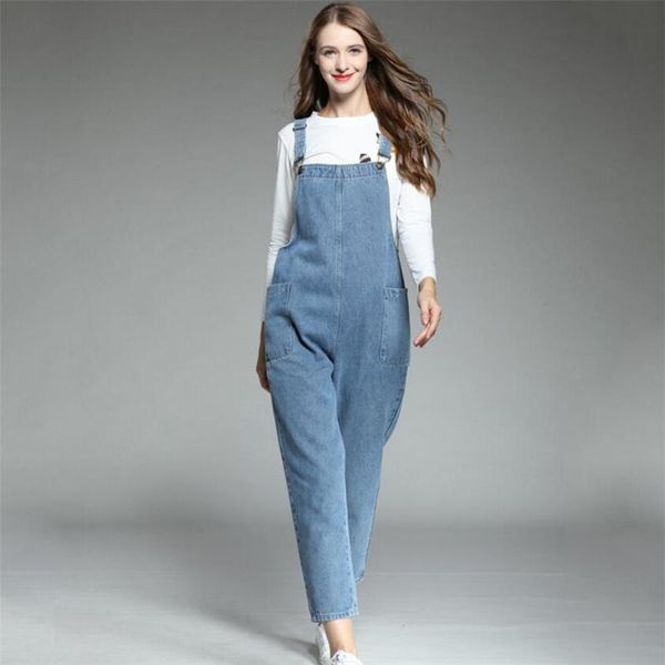 women's jumpsuits & rompers plus size denim overalls loose slim women fashion casual suspenders, Black;white
women's jumpsuits & rompers plus size denim overalls loose slim women fashion casual suspenders, Black;white