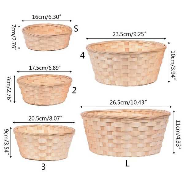 storage baskets bamboo woven bread basket container fruit vegetables egg basketry food display tray
storage baskets bamboo woven bread basket container fruit vegetables egg basketry food display tray