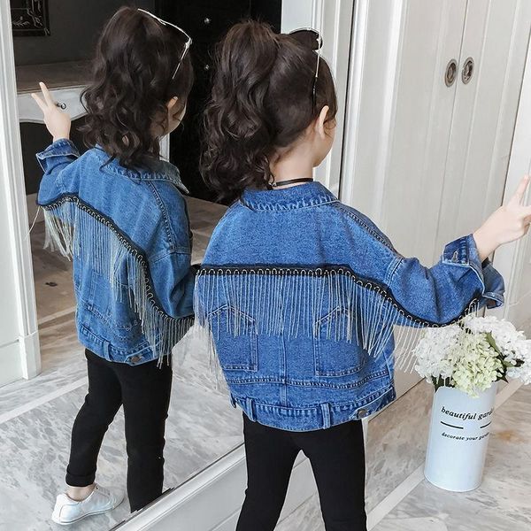 jackets 2021 spring autumn tassel denim for girls toddler kid baby girl clothes long sleeve cute fashion coat casual outwear w80, Blue;gray
jackets 2021 spring autumn tassel denim for girls toddler kid baby girl clothes long sleeve cute fashion coat casual outwear w80, Blue;gray