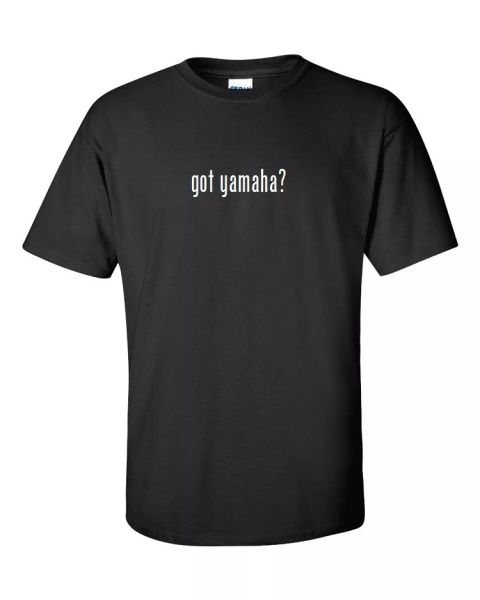 got yamaha cotton t-shirt shirt solid black white s m xl xxl 3xl 4xl 5xl, White;black
got yamaha cotton t-shirt shirt solid black white s m xl xxl 3xl 4xl 5xl, White;black