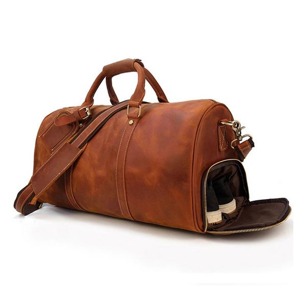 duffel bags vintage crazy horse leather travel with shoe pocket 50 cm big capacity real weekend luuage bag large messenger
duffel bags vintage crazy horse leather travel with shoe pocket 50 cm big capacity real weekend luuage bag large messenger