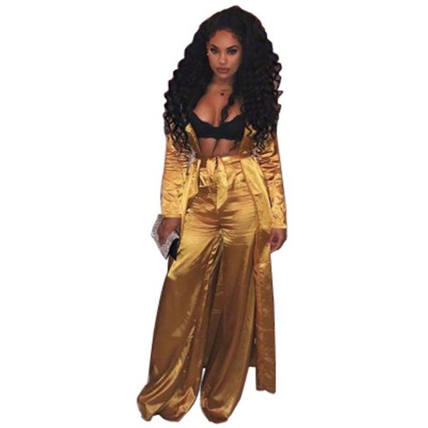 women's two piece pants fashion casual autumn and winter set solid color long sleeve bow belt + wide-leg xf216, White
women's two piece pants fashion casual autumn and winter set solid color long sleeve bow belt + wide-leg xf216, White