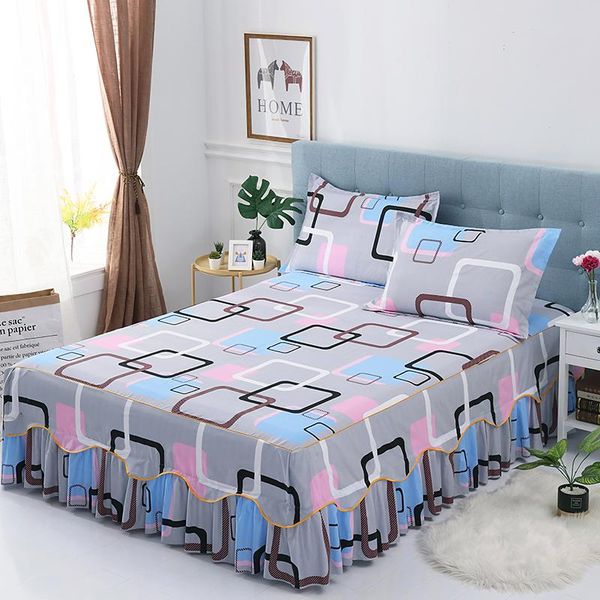 bedding sets blue 3pcs king full twin double single bed skirt set with pillowcases
bedding sets blue 3pcs king full twin double single bed skirt set with pillowcases