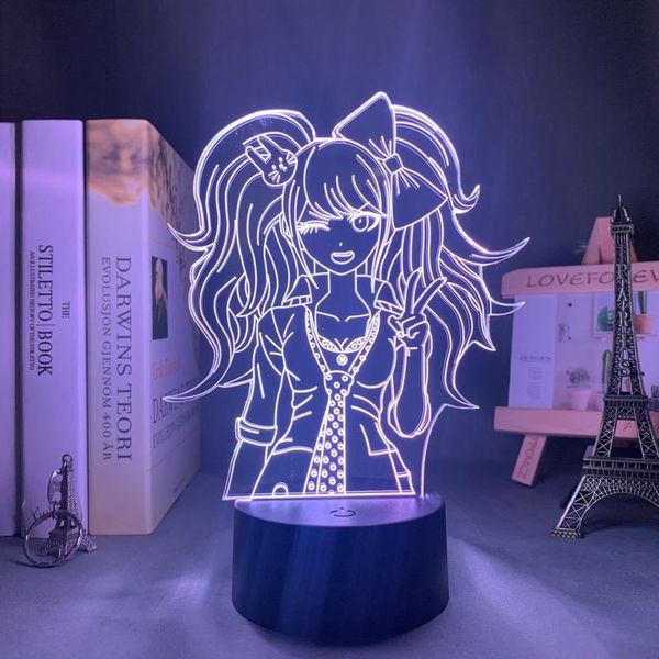 night lights danganronpa junko enoshima led light lamp for room decor kids child gift acrylic desk
night lights danganronpa junko enoshima led light lamp for room decor kids child gift acrylic desk