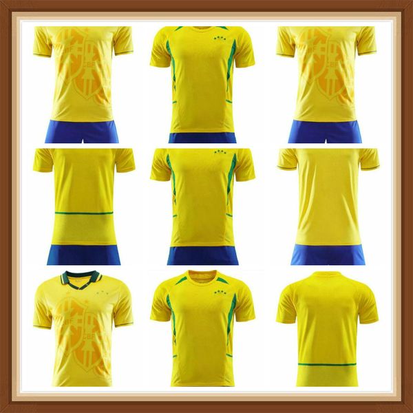 kids kit brasil soccer jerseys 1994 2002 retro shirts carlos romario ronaldo ronaldinho camisa de futebol brazils rivaldo adriano, Black;yellow
kids kit brasil soccer jerseys 1994 2002 retro shirts carlos romario ronaldo ronaldinho camisa de futebol brazils rivaldo adriano, Black;yellow