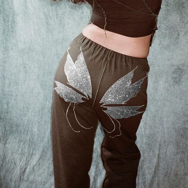 women's pants & capris indie aesthetic sweatpants women brown cyber y2k mid waist butterfly rhinestone grunge autumn 2021 jogging baddi, Black;white
women's pants & capris indie aesthetic sweatpants women brown cyber y2k mid waist butterfly rhinestone grunge autumn 2021 jogging baddi, Black;white