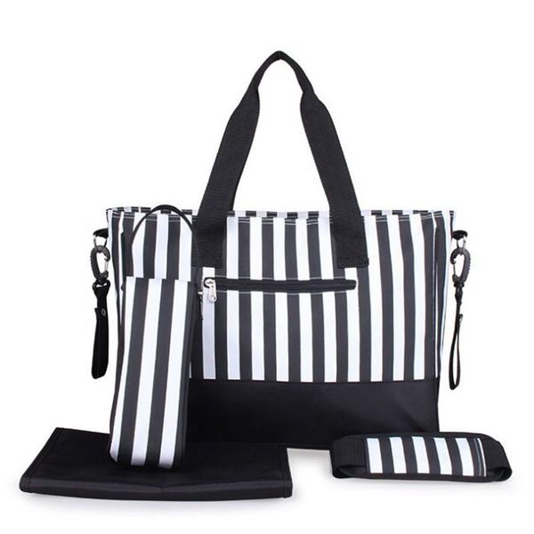 4pcs baby diaper bag brand striped women maternity tote stroller for mom mother organizer nappy bags
4pcs baby diaper bag brand striped women maternity tote stroller for mom mother organizer nappy bags