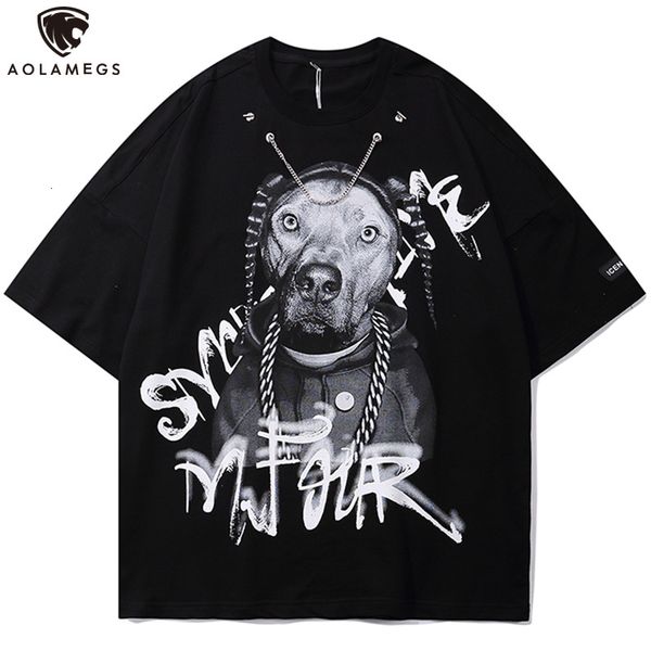 men's polos aolamegs funny guy t-shirt cool hip hop dog print casual oversized high street hipster men's clothes summer, White;black
men's polos aolamegs funny guy t-shirt cool hip hop dog print casual oversized high street hipster men's clothes summer, White;black