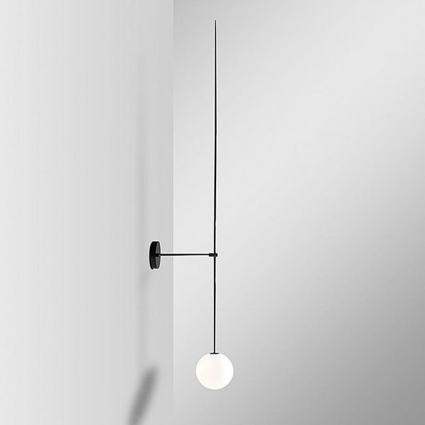 wall lamp modern minimalist individual bedside bedroom simple nordic iron line 
wall lamp modern minimalist individual bedside bedroom simple nordic iron line