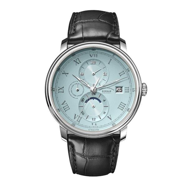 wristwatches borman mens automatic watches luxury male watch dress mechanical wristwatch waterproof sapphire leather strap week date 24 hour, Slivery;brown
wristwatches borman mens automatic watches luxury male watch dress mechanical wristwatch waterproof sapphire leather strap week date 24 hour, Slivery;brown
