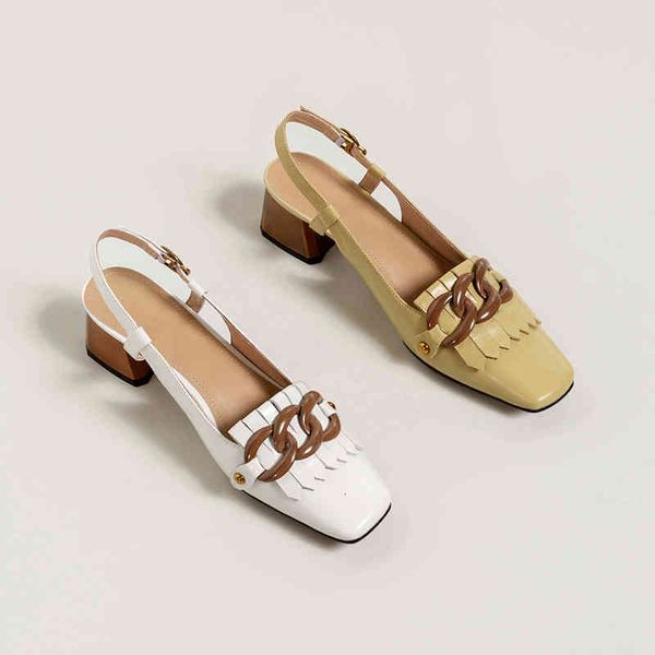 dress shoes genuine cow leather muller slippers for women's summer mid heels chain mueller sandals women ladies hi11, Black
dress shoes genuine cow leather muller slippers for women's summer mid heels chain mueller sandals women ladies hi11, Black