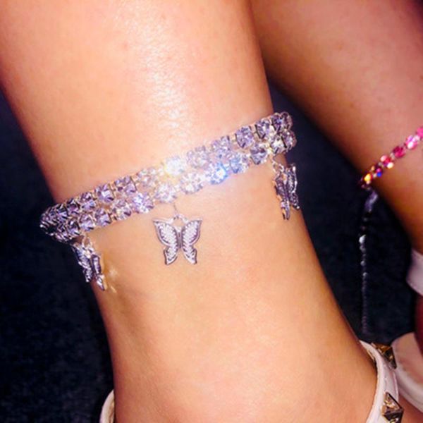 anklets rhinestone butterfly pendant anklet shiny foot jewelry for women and girls d88, Red;blue
anklets rhinestone butterfly pendant anklet shiny foot jewelry for women and girls d88, Red;blue