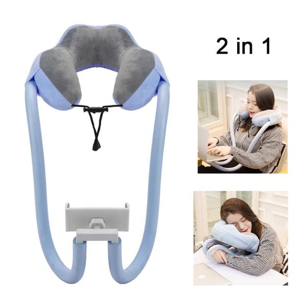 pillow poratble u-shaped neck with gooseneck tablet phone holder memory foam nap flexible reading
pillow poratble u-shaped neck with gooseneck tablet phone holder memory foam nap flexible reading