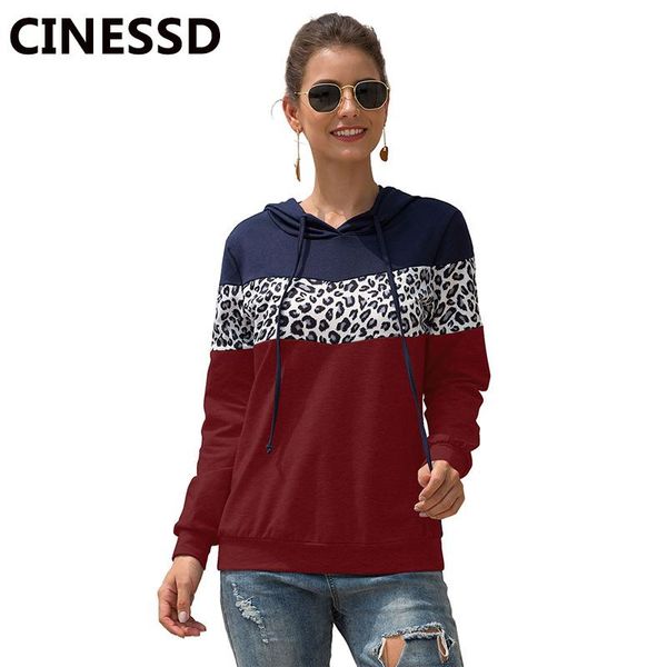 women's hoodies & sweatshirts cinessd hooded drawstring women sweatshirt burgundy leopard patchwork long sleeve pullover casual soft, Black
women's hoodies & sweatshirts cinessd hooded drawstring women sweatshirt burgundy leopard patchwork long sleeve pullover casual soft, Black