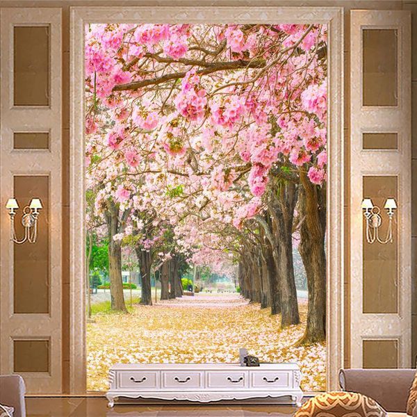 wallpapers dropship po wallpaper custom any size 3d wall murals pastoral cherry blossom road backdrop el entrance decor
wallpapers dropship po wallpaper custom any size 3d wall murals pastoral cherry blossom road backdrop el entrance decor