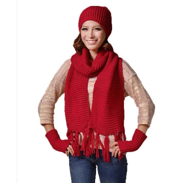 hats, scarves & gloves sets winter ladies 3pcs fleece beanie cap hat skull caps scarf gift set warm thick cable knitted combination for wome, Blue;gray 
hats, scarves & gloves sets winter ladies 3pcs fleece beanie cap hat skull caps scarf gift set warm thick cable knitted combination for wome, Blue;gray