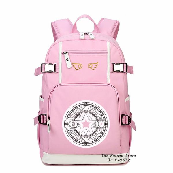 backpack card captor sakura women cardcaptor canvas school bags lolita cute mochila feminina pink bookbag
backpack card captor sakura women cardcaptor canvas school bags lolita cute mochila feminina pink bookbag