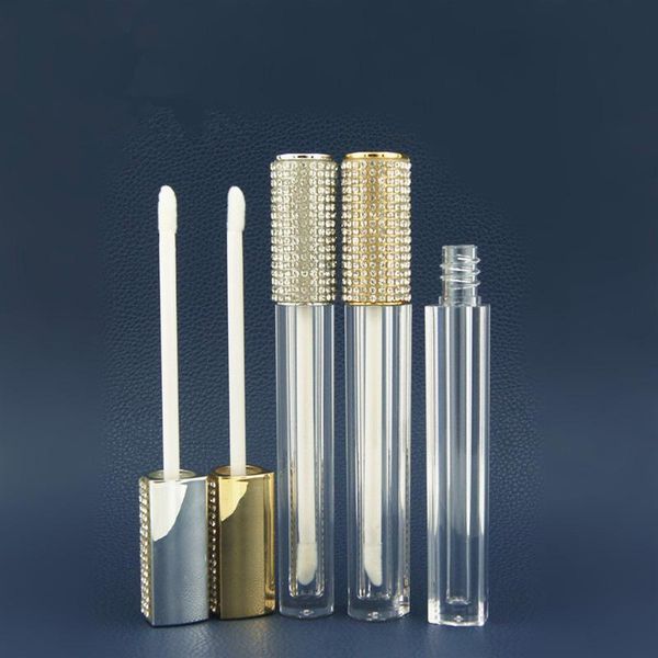 10pcs diamond lip gloss wand tubes 5ml empty containers lipgloss bottles with rubber sers storage & jars
10pcs diamond lip gloss wand tubes 5ml empty containers lipgloss bottles with rubber sers storage & jars