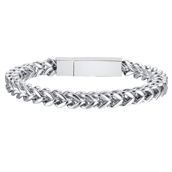 charm bracelets stainless steel bracelet link personality hand jewelry wrist chain, Golden;silver
charm bracelets stainless steel bracelet link personality hand jewelry wrist chain, Golden;silver