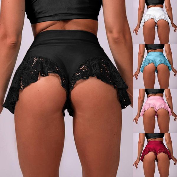summer fashion lace women short high waist solid color pole dance ruffled plus size ladies clothes mini tight, White;black
summer fashion lace women short high waist solid color pole dance ruffled plus size ladies clothes mini tight, White;black